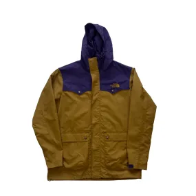 Vintage Beige + Purple The North Face (TNF) Jacket - Large