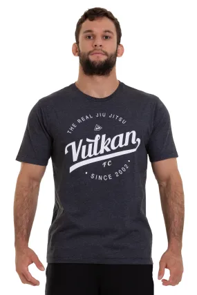 VULKAN RETRO T-SHIRT - GRAPHITE