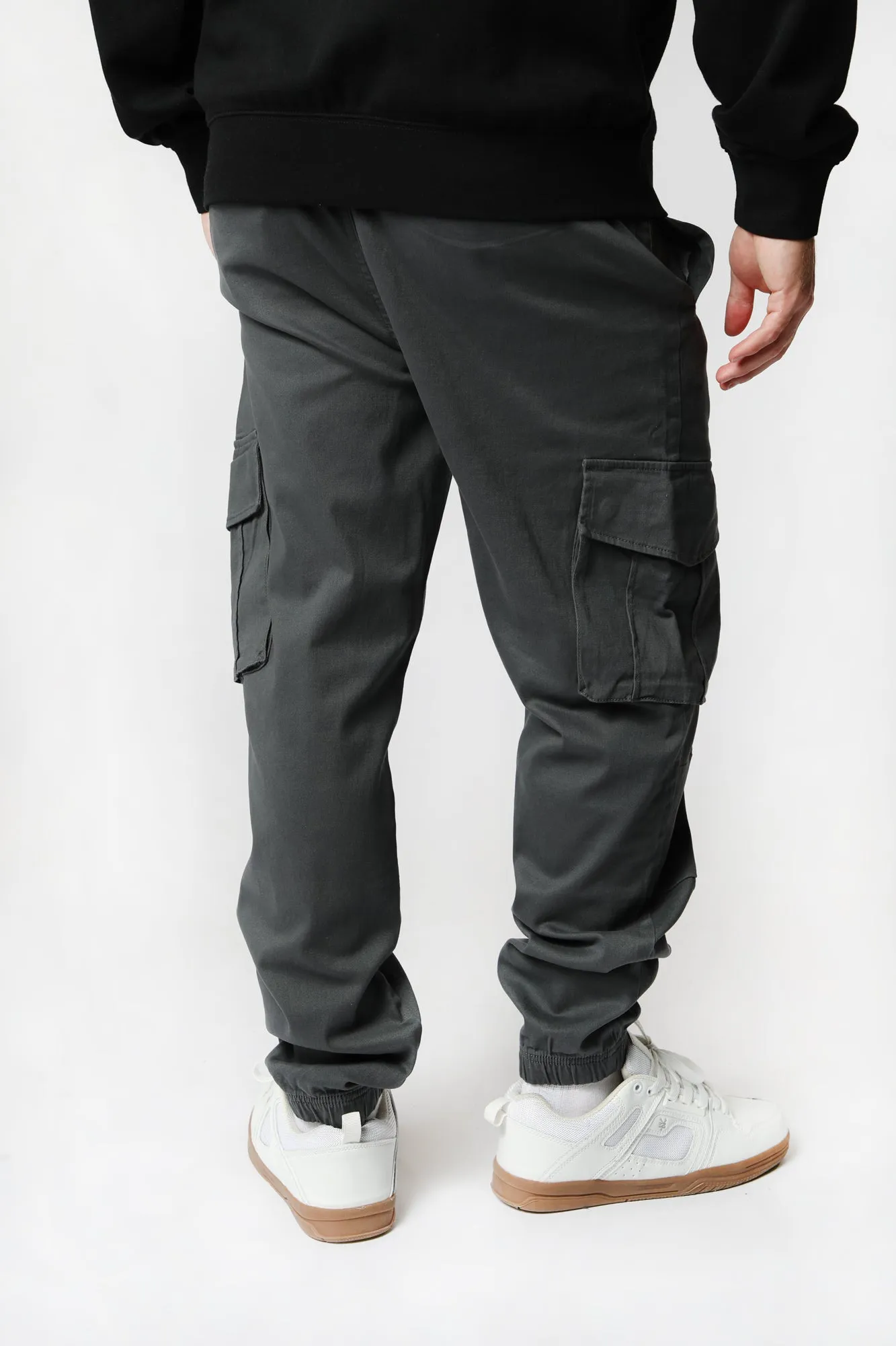 West49 Mens Twill Cargo Jogger