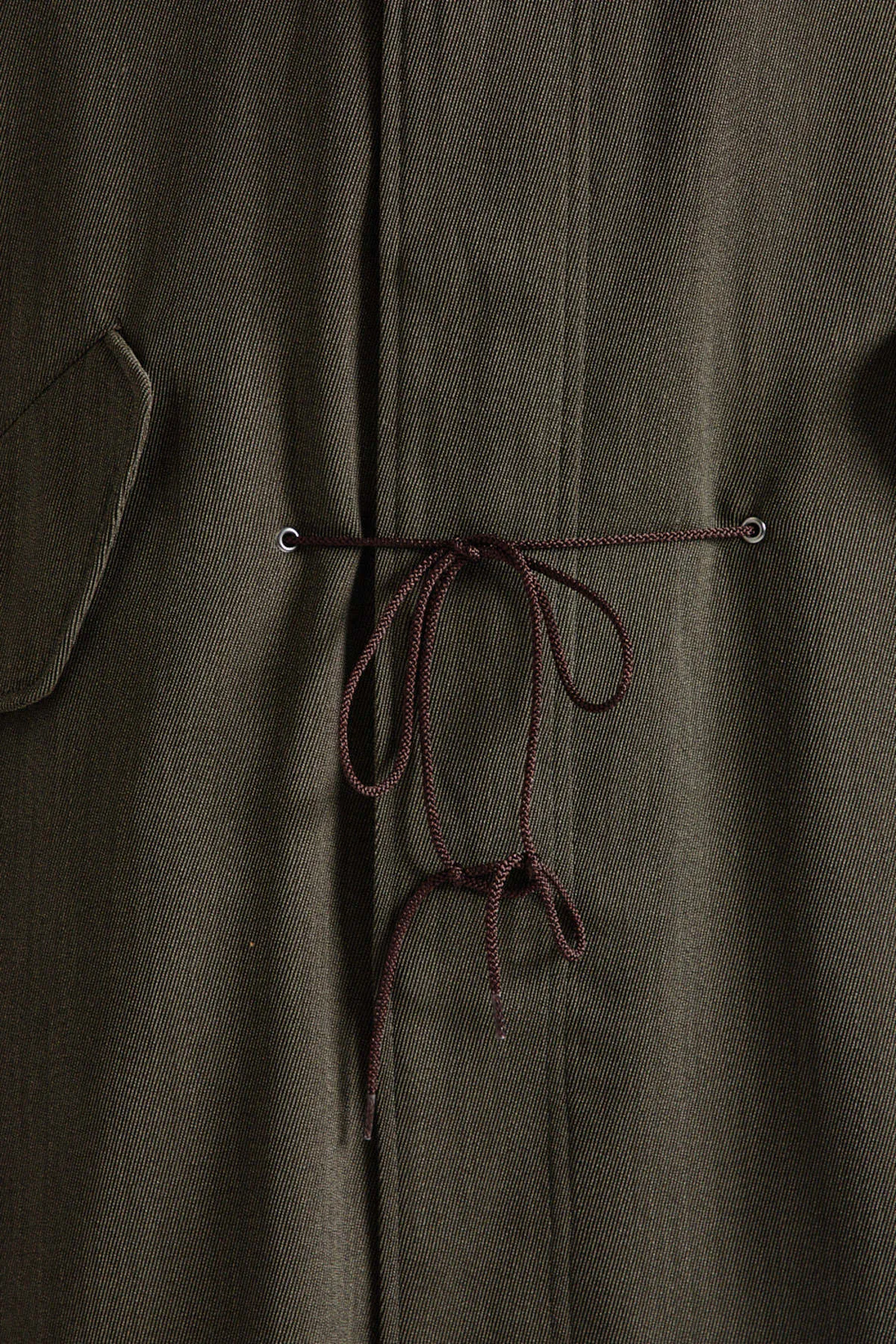 Wool Over Coat - Brown