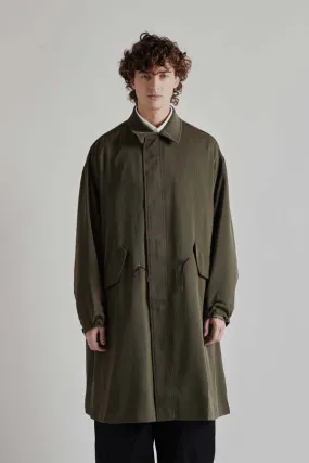 Wool Over Coat - Brown