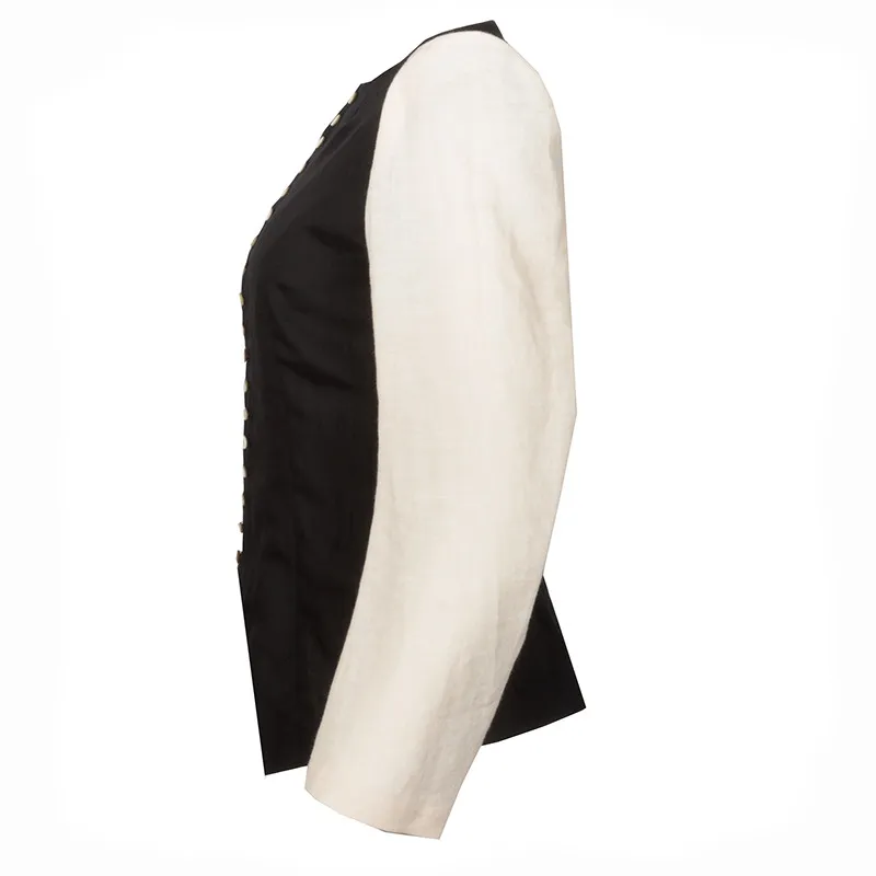 Yohji Yamamoto Collarless Jacket