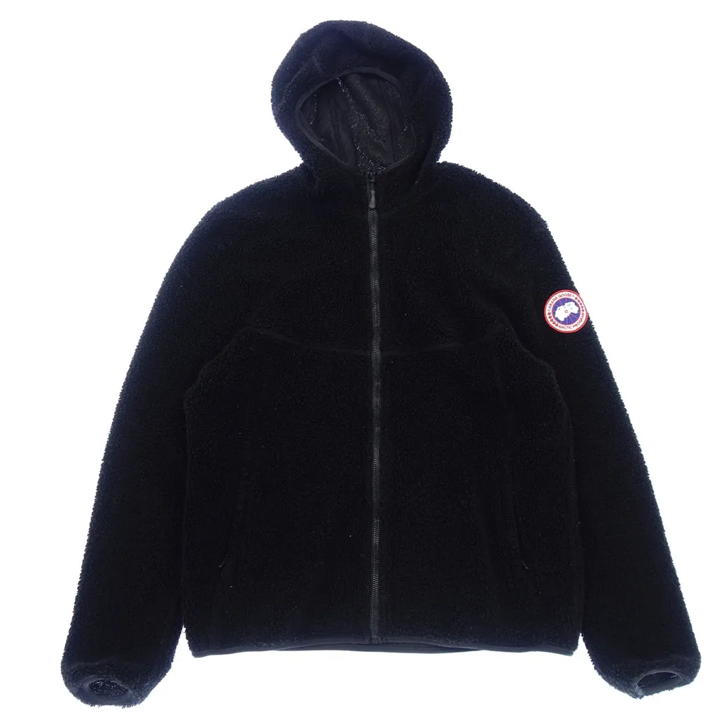 中古◆カナダグース ボアフリースパーカー アインズワースフーディ メンズ ブラック サイズL 6997M CANADA GUUSE Ainsworth Hoody【AFB12】