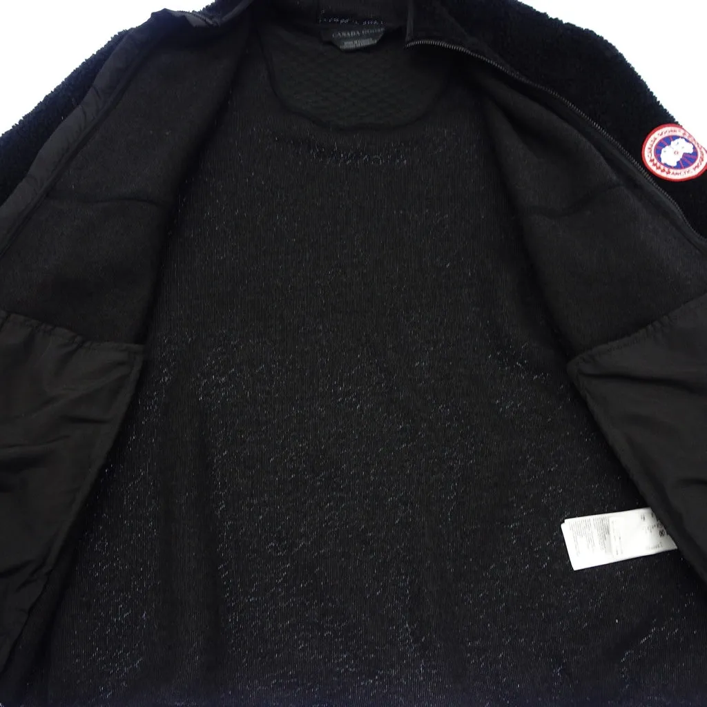 中古◆カナダグース ボアフリースパーカー アインズワースフーディ メンズ ブラック サイズL 6997M CANADA GUUSE Ainsworth Hoody【AFB12】